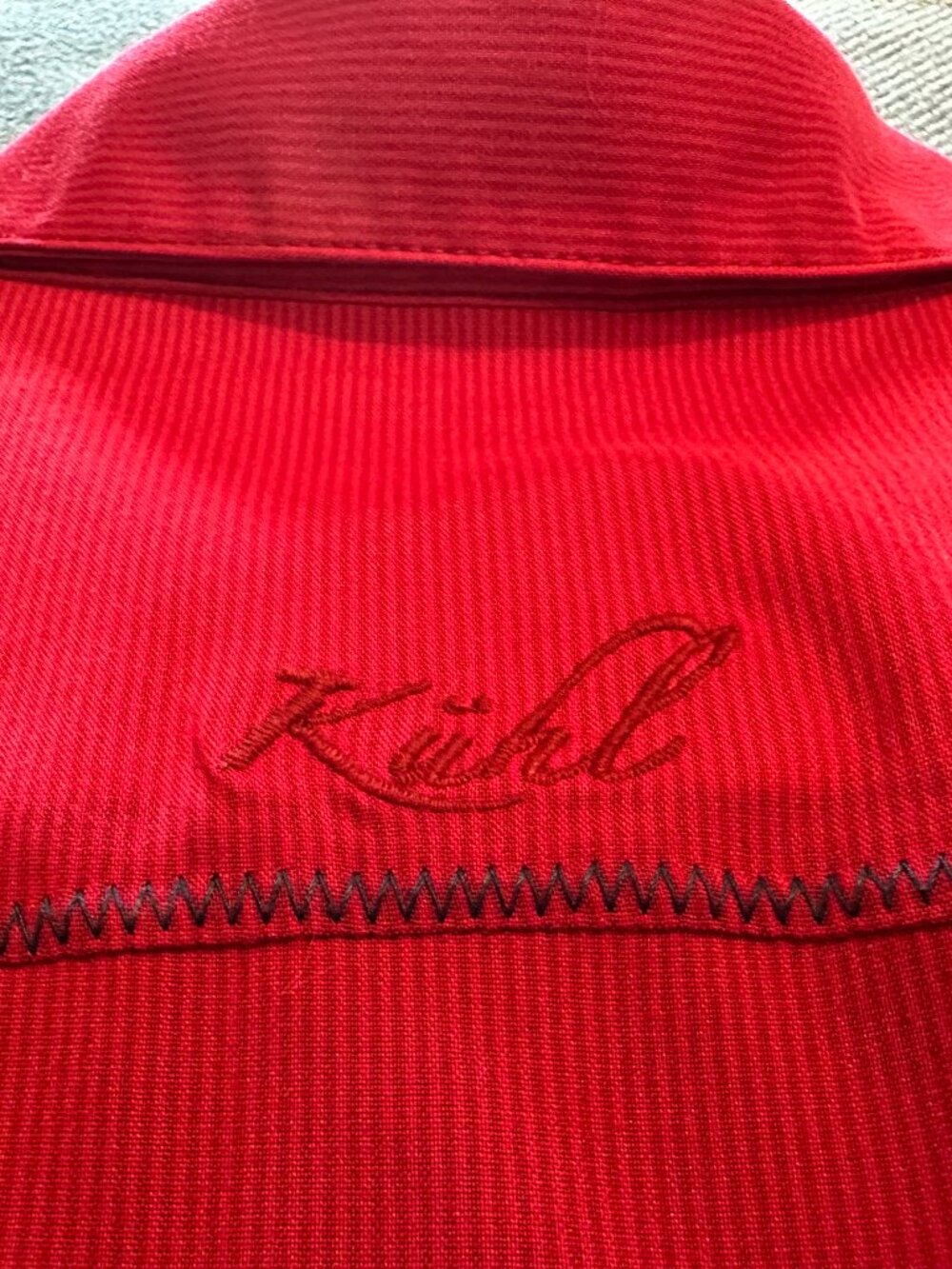 Kuhl long sleeve, button down shirt/blouse
